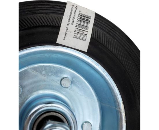 Колесо для гидравлической тележки 200 мм, Rub, алюминий, с подшипником WILMART 200 bear – изображение 4