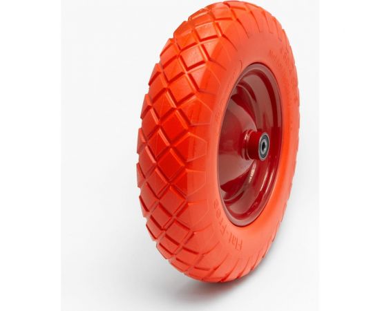 Колесо для 1-колесной тачки бескамерное (4.80/4.00-8) втулка 12 мм POLYAGRO 8055101 – изображение 5