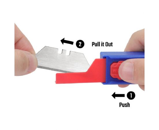 Лезвия сменные трапециевидные 19 мм, SK5, 10 шт WORKPRO WP213002 – изображение 6