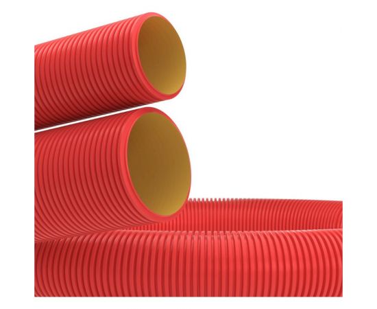 Труба ПНД DKC, с протяжкой двустенная 90мм 50м 121990 