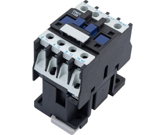 Электромагнитный пускатель Электротехник ПМЛ-1100 УХЛ4 Б, 220В/50Гц, 1з, 10А, нереверсивный, без реле, IP00 ET509632 