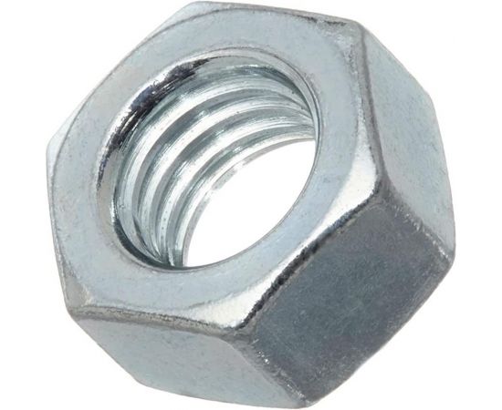 Гайка МЕТАЛЛСЕРВИС м16, din 934, цинк, 1 кг, пакет мс 1246035 