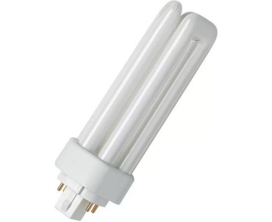 Компактная люминесцентная неинтегрированная лампа OSRAM DULUX T/E 26W/830 PLUS GX24Q 4050300342306 