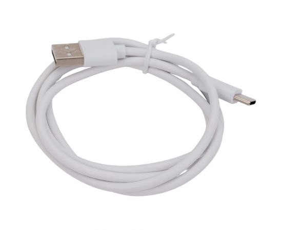 Зарядный универсальный дата-кабель USB-TYPE C Nord-Yada TPE 2А, 1м белый 908931 