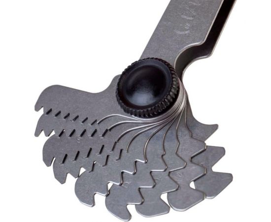 Набор резьбовых шаблонов DeBever 55 град DB-S-TM55 