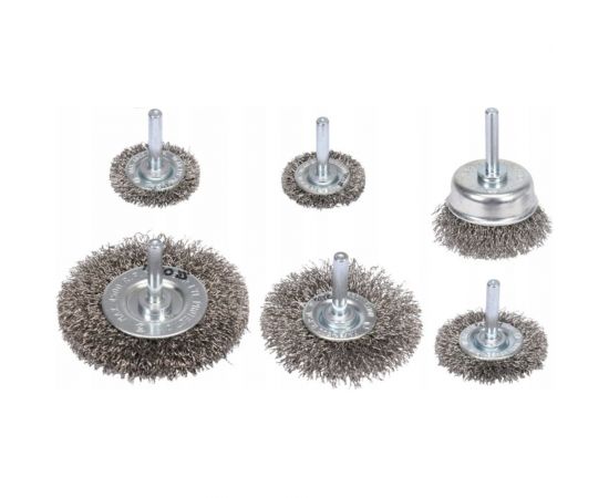 Набор щеток-крацовок 6 шт YATO YT-47593 