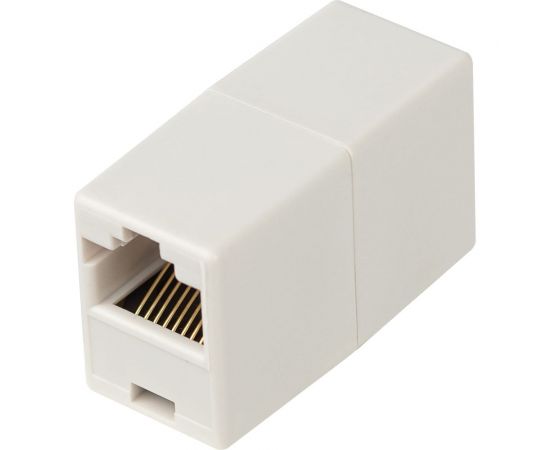 Проходной адаптер ЭРА тип RJ45-RJ45, категория, 5е, неэкранированный Б0056898 