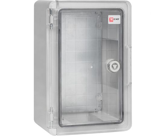 Пластиковый щит с монтажной платой EKF, прозрачная дверь 300х200х130 мм IP65 PROxima PBT65MP001 