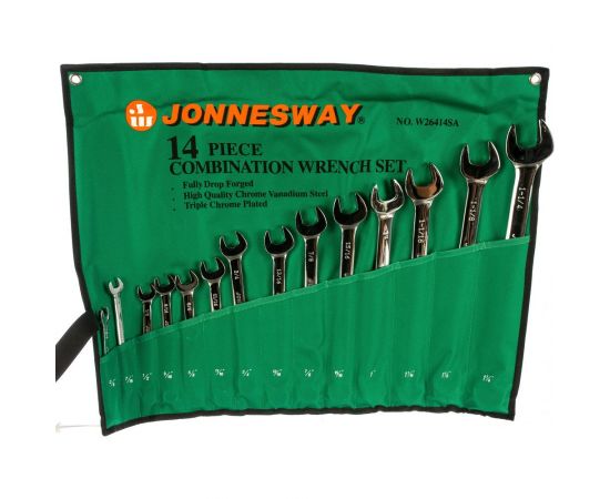 Набор комбинированных ключей Jonnesway W26414S 