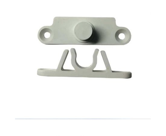 Набор для ремонта антимоскитной сетки KOMFORT москитные системы s42-1 ручка, 2 защелки, 2 петли пластиковые, белый НР0035 – изображение 2