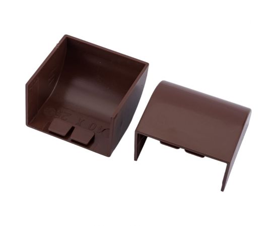 Заглушка кабельной трассы TDM КМЗ 40x25 бук 4 шт./комп. SQ0411-0335 – изображение 2