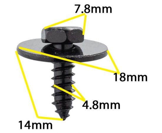 Металлический автокрепеж Крепавто M2116 – изображение 2