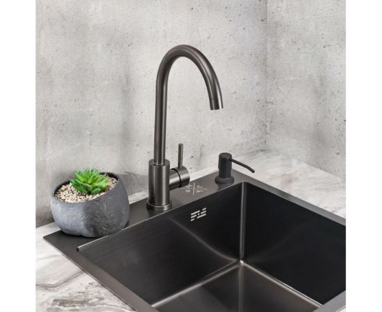 Смеситель для кухни Ростовская мануфактура сантехники РМС SUS124PVD-017F – изображение 2