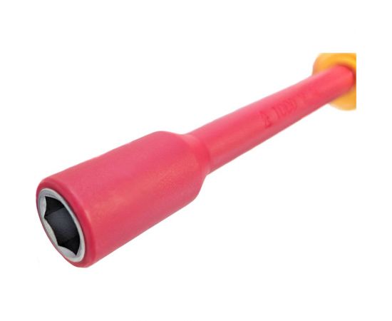 Диэлектрическая торцевая отвёртка-ключ DUEL 1000 В, 10x125 мм, длина 247 мм DE07-100-125 – изображение 2