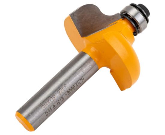 Фреза кромочная калевочная (31.8х13 мм; R 4.8 мм; хвостовик 8 мм) по дереву Энкор 9256 – изображение 3