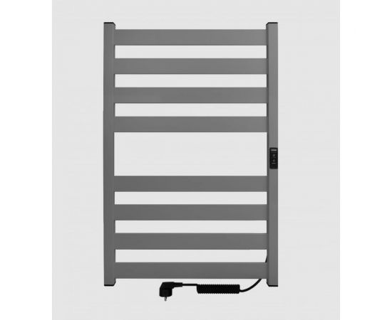 Полотенцесушитель INDIGO Oktava Slim 5 electro 80/50 таймер, скрытый монтаж, универсальное подключение R/L LСLOKS5E80-50MGRt – изображение 3