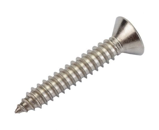 Нержавеющий саморез с потайной головкой KREPFIELD 6,3x38 мм, DIN 7982, А2, крестообразный шлиц PH, 25 шт. 7982А2САМОРЕЗ6.3X38-25 – изображение 3