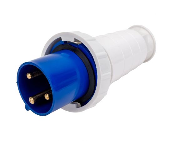 Вилка Navigator 14 290 NCA-SR033-63-220 переносная 63А 2P+PE IP54 14290 – изображение 3