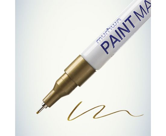 Маркер краска Munhwa золото, 1 мм EFPM-07 – изображение 3