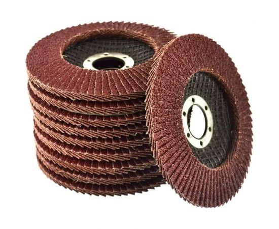 Круг лепестковый (125x22 мм, Р 80, 10 шт) KETZU 760488 – изображение 4