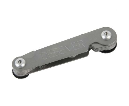 Набор резьбовых шаблонов DeBever 55 град DB-S-TM55 – изображение 4