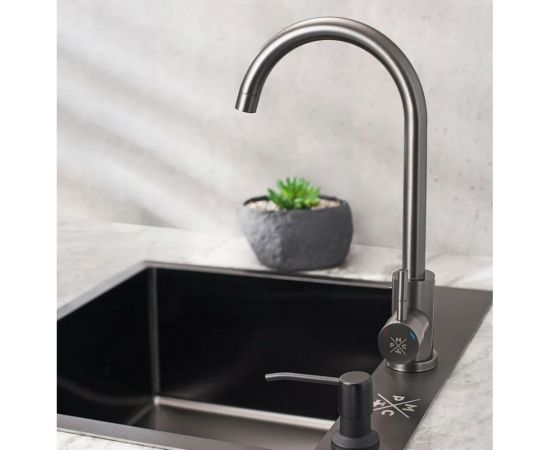 Смеситель для кухни Ростовская мануфактура сантехники РМС SUS124PVD-017F – изображение 4