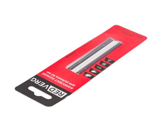 Нож для рубанка 2 шт, 82x5.5 мм, твердосплавная сталь 820551 REDVERG 6623587 – изображение 4