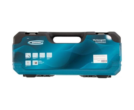 Набор инструментов GROSS 24 предмета, 120 зубьев, CrV, 1/2 14147 – изображение 5