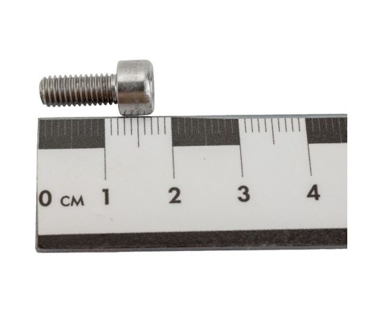 Винт Insparion din 912 с цилиндрической головкой и внутренним шестигранником, м5x12, нержавеющая сталь a2, 10 шт. ЕВ-00000145 – изображение 5