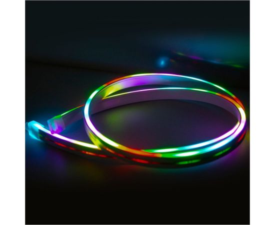 Гибкий неон MAKSILED 5В, 17.5Вт/м, 6x12мм, 96LED/м, IP33, RGB, мульти, 3 м ML-NF-6mm-RGB-Smart – изображение 6