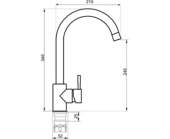 Смеситель для кухни Ростовская мануфактура сантехники РМС SUS124PVD-017F – изображение 6