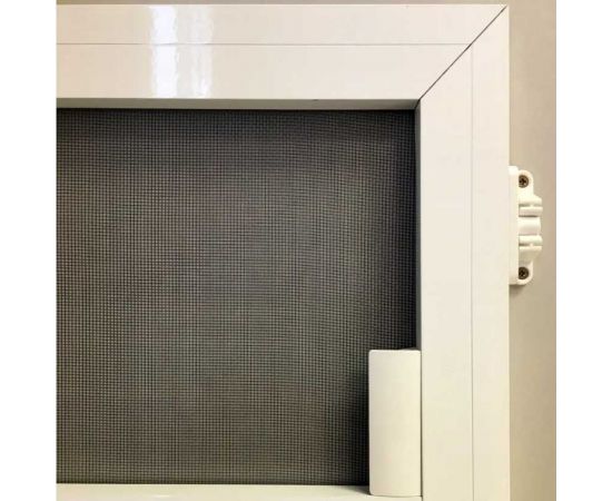 Набор для ремонта антимоскитной сетки KOMFORT москитные системы s42-1 ручка, 2 защелки, 2 петли пластиковые, белый НР0035 – изображение 8
