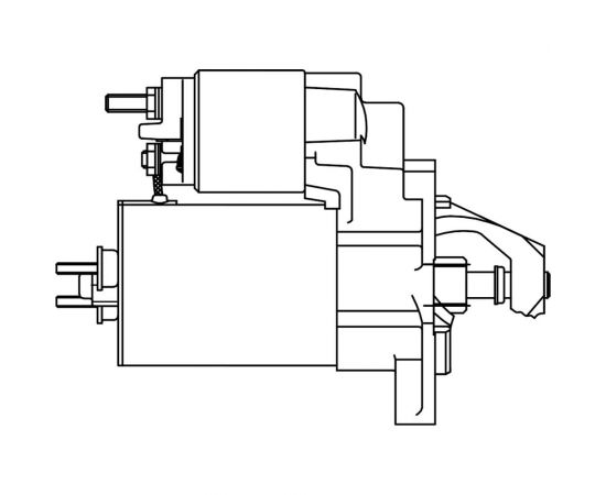 Стартер для автомобилей VAG 80 /100 1.8i/2.0i 1,1кВт StartVOLT LSt 1811 