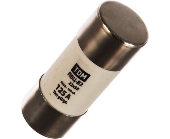 Плавкая вставка TDM ПВЦ-В2 22х58 125А SQ0729-0037 