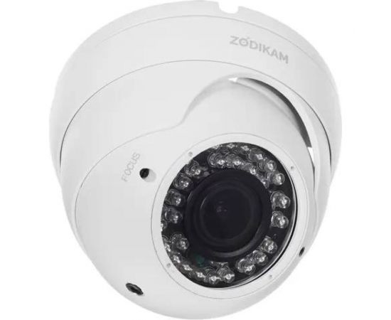 Купольная антивандальная IP камера ZDK Zodikam 3204-PVA P2P, POE, RTSP, IP66, Onvif, ИК, HD, 4МП, 1103 