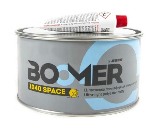 Полиэфирная универсальная шпатлевка BOOMER SPACE 0.5+0.015 кг 1040/0,5 