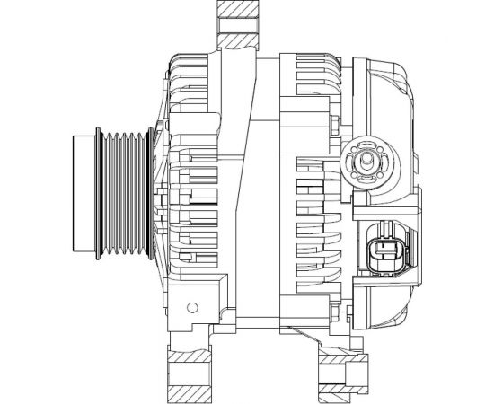 Генератор для автомобилей Toyota Rav 4 A30 /Avensis T270 2.0i 100A StartVOLT LG 1944 