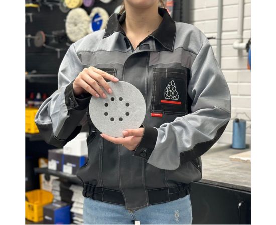 Диск шлифовальный White на бумажной основе 8 отверстий, 125 мм, Р120 Abraforce 164922 – изображение 11