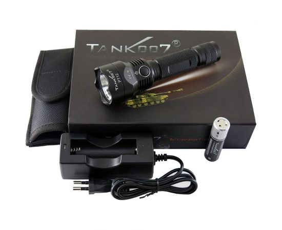 Светодиодный фонарь с комплектацией TANK007 PT12XML – изображение 2