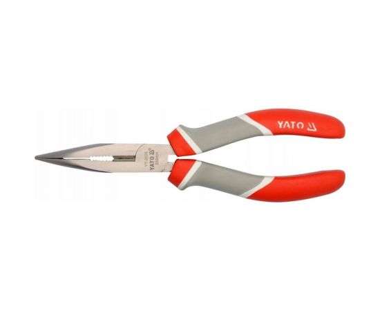 Изогнутые тонкогубцы YATO 200мм CRV YT-2028 – изображение 2