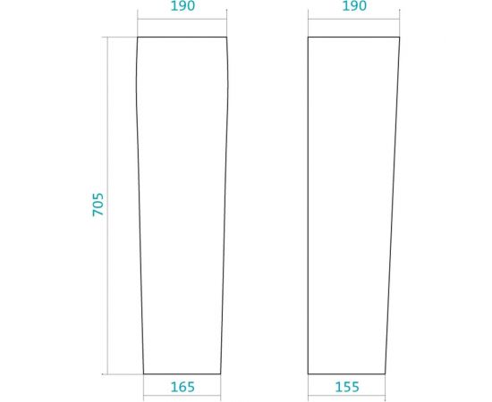 Пьедестал Santek НЕО 1.WH30.2.182, 00000054074 – изображение 2