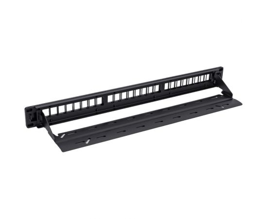 Модульная патч-панель Cabeus, 24 порта, 1U, для неэкранированных модулей, PLB-24 – изображение 2