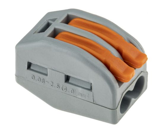 Соединительные монтажные клеммы duwi с рычажком СМК 222-412 25мм2 50 шт. 26622 8 – изображение 2