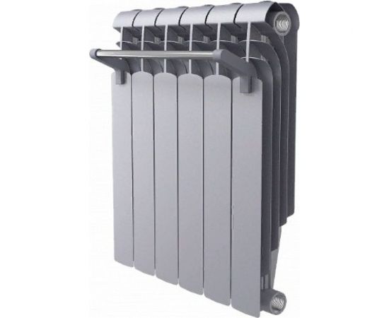 Полотенцедержатель Royal Thermo на 6 секций 16x415 мм, серый НС-1199156 – изображение 2