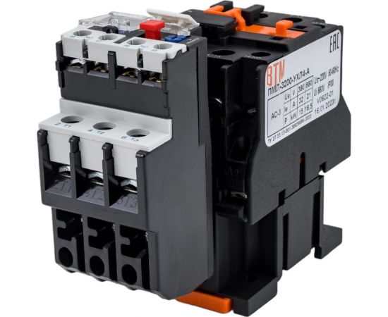 Пускатель ВТМ (S) ПМЛ-3200-32А-220АС-(1з)-РТЛ1023-2(23,0-32,0А)-УХЛ4-А ВТМ00040358 – изображение 2