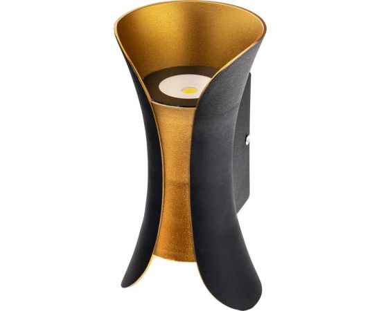 Настенный накладной светильник duwi NUOVO LED 6Вт ABS пластик 3000К IP 54 черный 2 луча 24786 3 – изображение 2