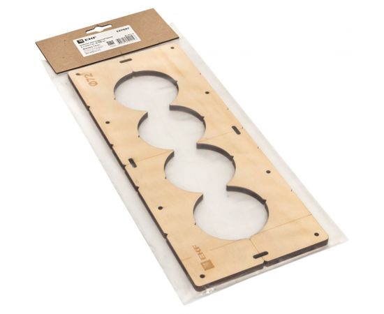 Шаблон для подрозетников Expert (4 отверстия; 72 мм) EKF sh-d72-4 – изображение 3