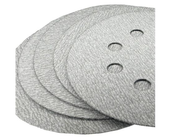 Диск шлифовальный White на бумажной основе 8 отверстий, 125 мм, Р120 Abraforce 164922 – изображение 3