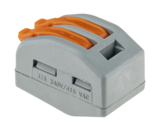 Соединительные монтажные клеммы duwi с рычажком СМК 222-412 25мм2 50 шт. 26622 8 – изображение 3