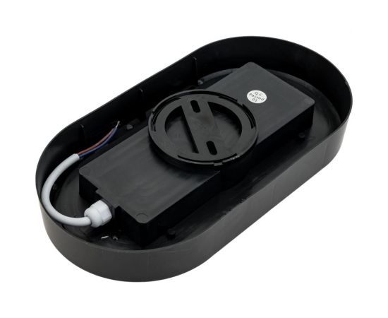 Герметичный светильник Akfa Lighting black 24w 4000k oval HLPN000085 – изображение 3